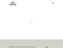 Tablet Screenshot of defenture.com